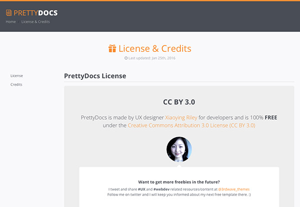 Free Bootstrap theme for developers - prettydocs