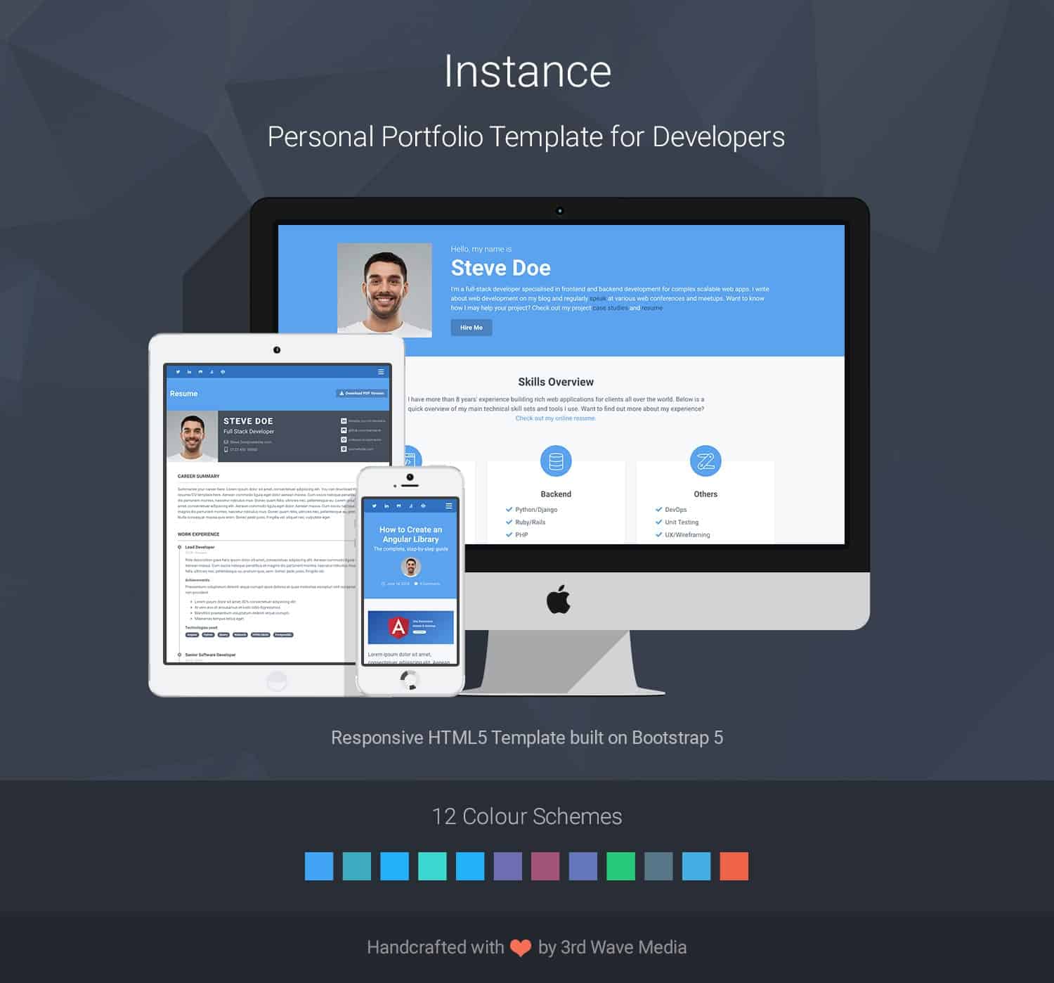 Stylish Portfolio - One Page Bootstrap Portfolio Theme - Start