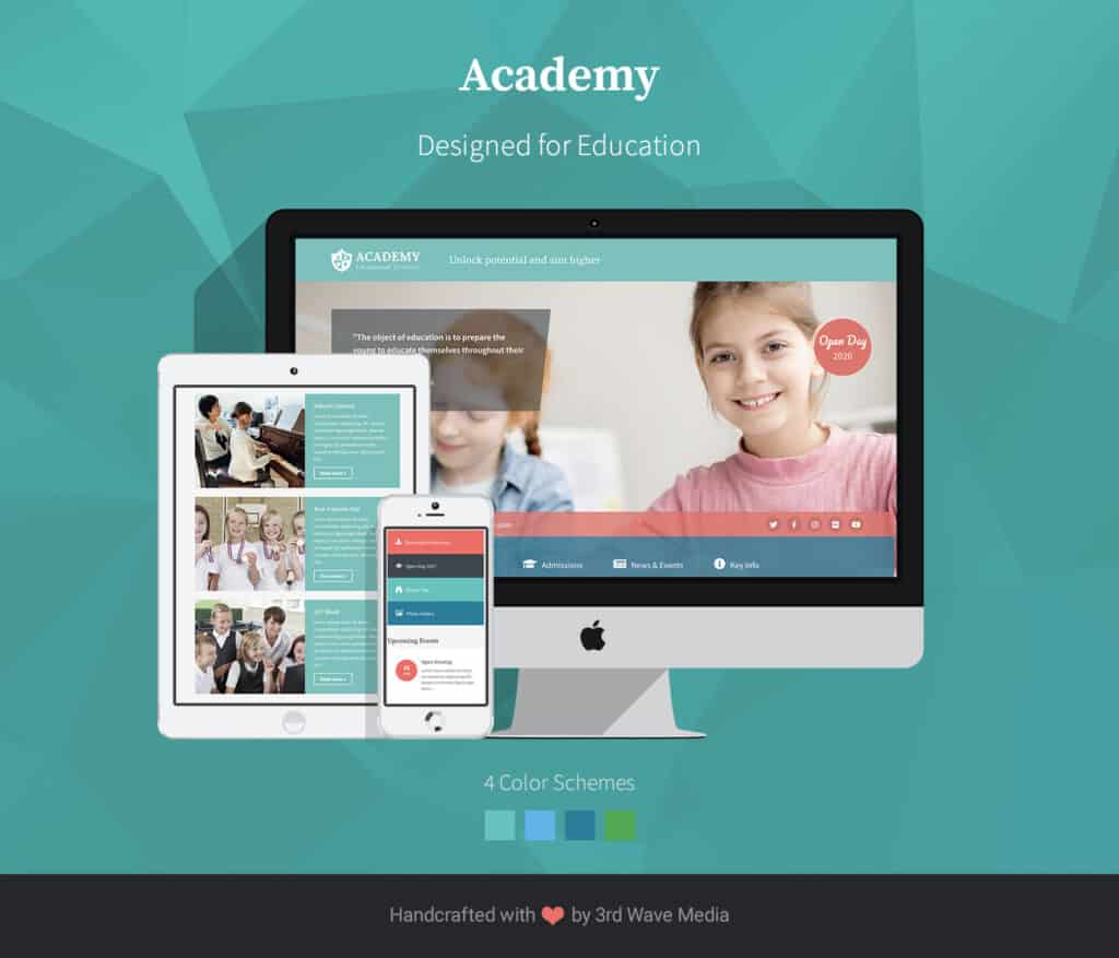 Academy - Bootstrap 5 Education Template for Schools and Colleges