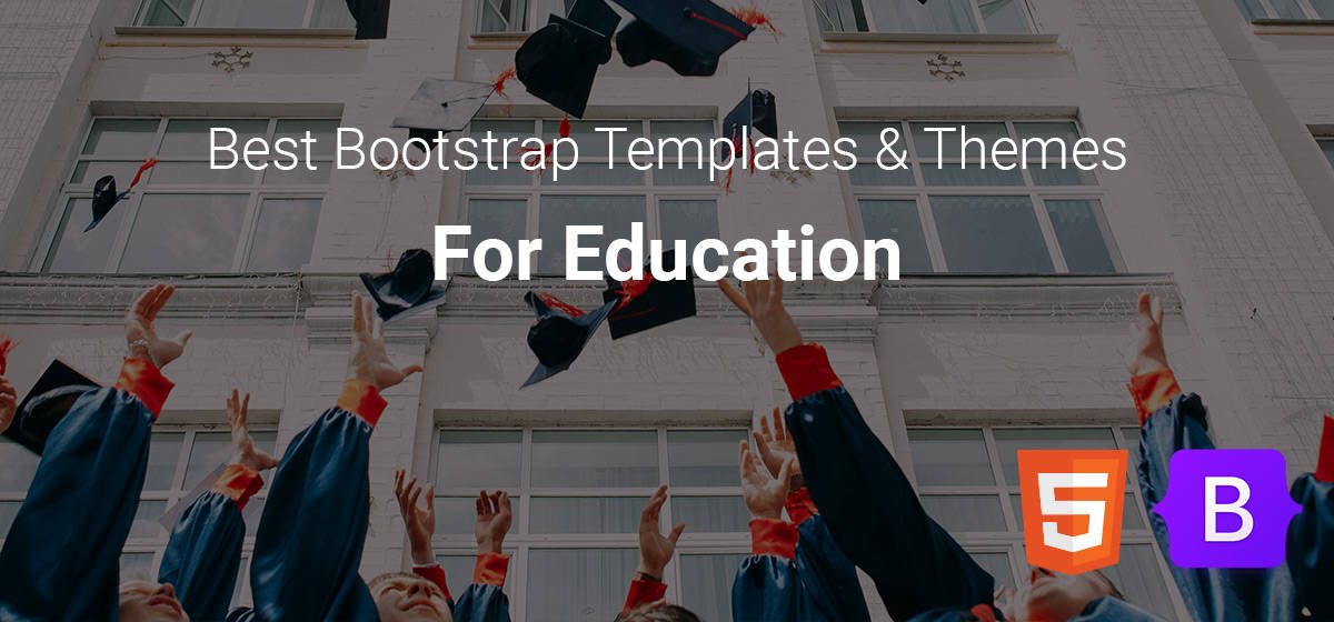 Best Bootstrap Themes and Templates for Education