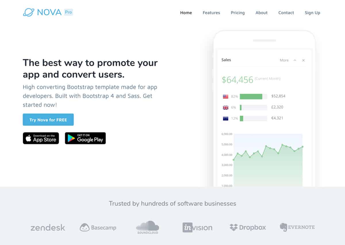 nova-pro-bootstrap-theme-for-mobile-app-startups