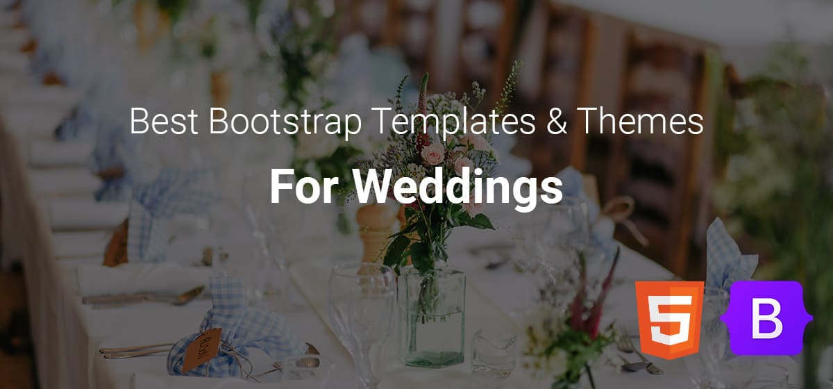 best-bootstrap-templates-for-weddings