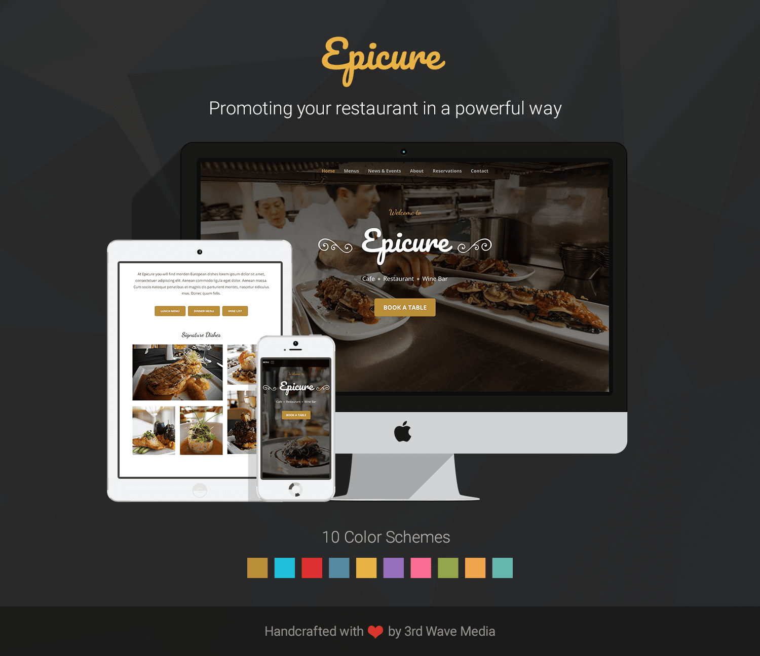 epicure-bootstrap-template-for-restaurant-promo