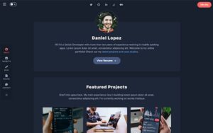 Profolio - Bootstrap Dark Mode Portfolio & Resume Website Template for ...