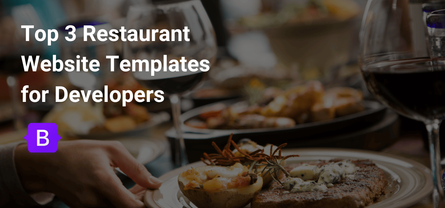 Top 3 Restaurant Website Templates for Developers-thumb